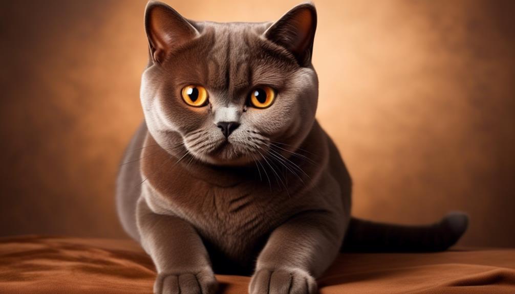 adorable british shorthair cat