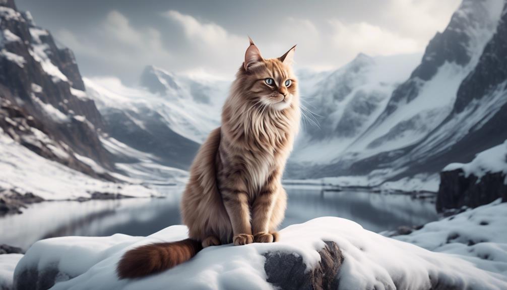 ancient feline companions in norse culture