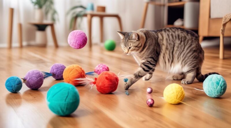 cat toys for independent play