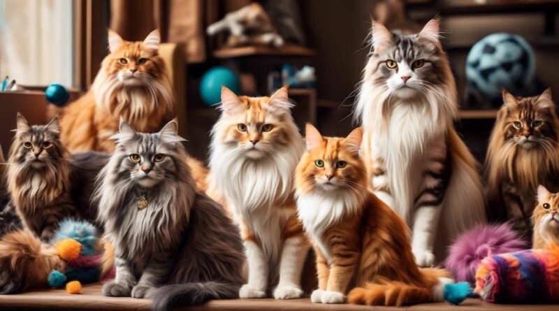 choosing long haired cat breeds