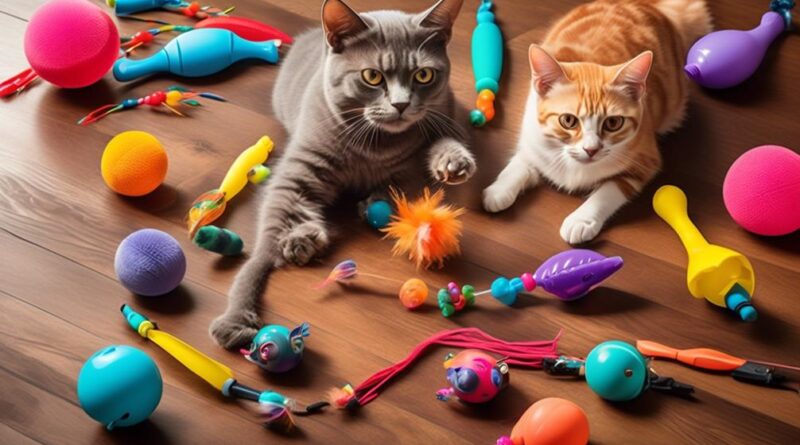 engaging toys for active cats