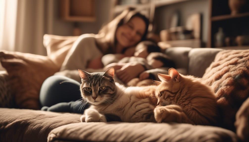 feline companions as family