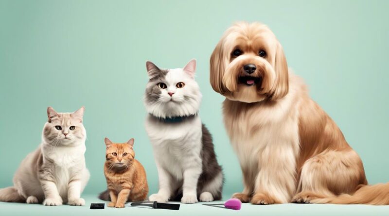 grooming differences between dogs and cats