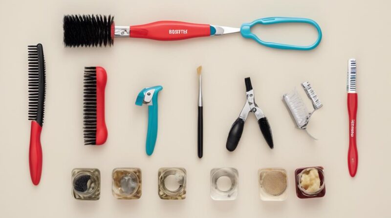 necessary tools for grooming