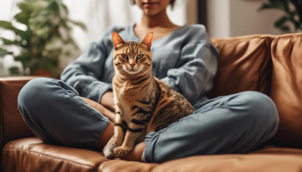 nurturing connection with cats