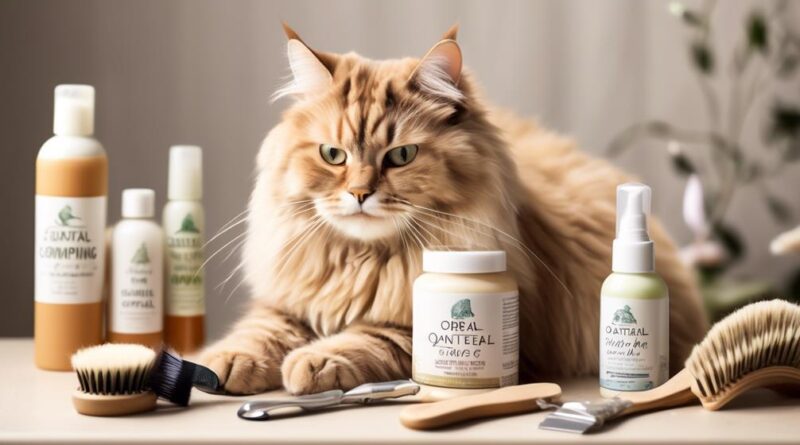 organic cat grooming sensitive skin