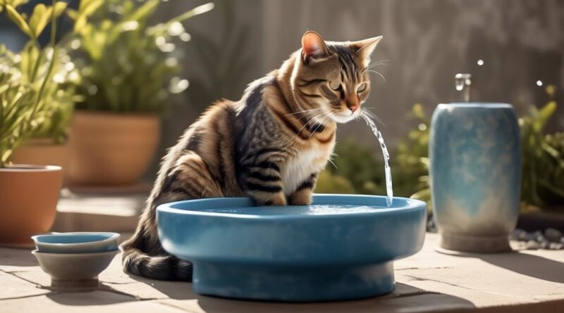 promoting feline hydration habits