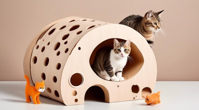 cat friendly tunnel toy options