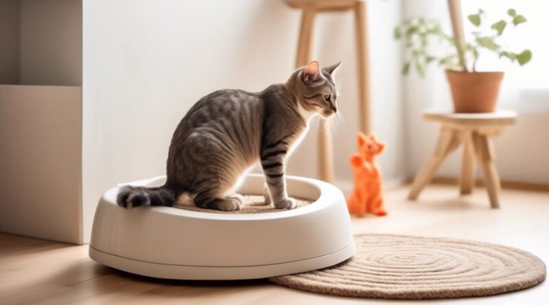 cat litter box training