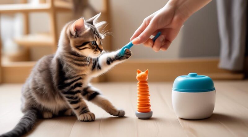 cat training to prevent biting