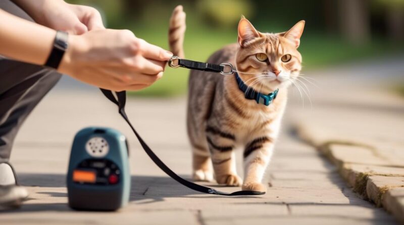 cats and leash training