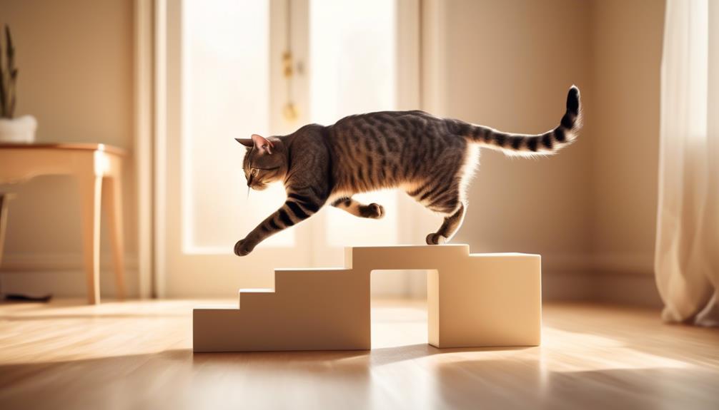 cats mastering agility skills