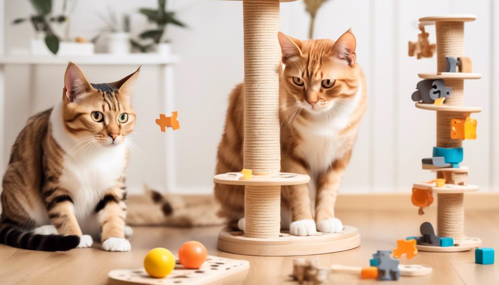 cognitive engagement for felines