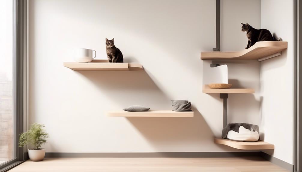 customizable vertical playground for cats