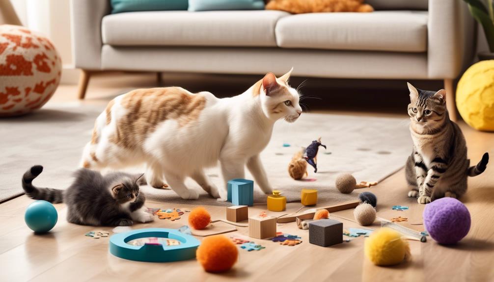 engaging cat toys and games