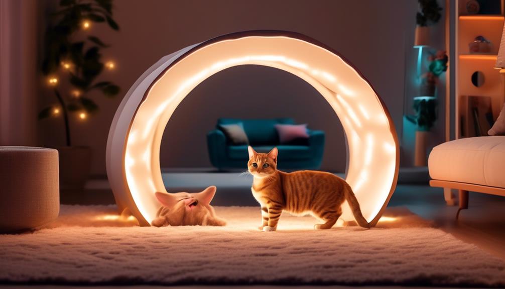 glowing toy tunnel sets