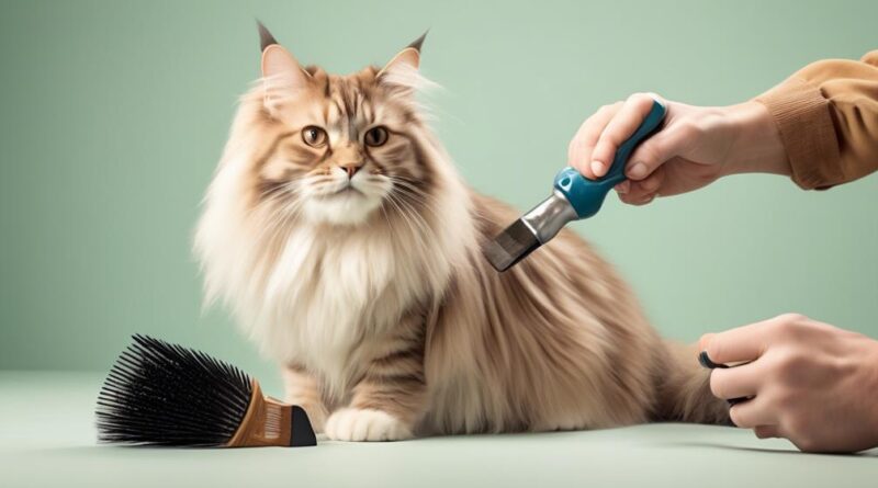 grooming long haired cats effectively