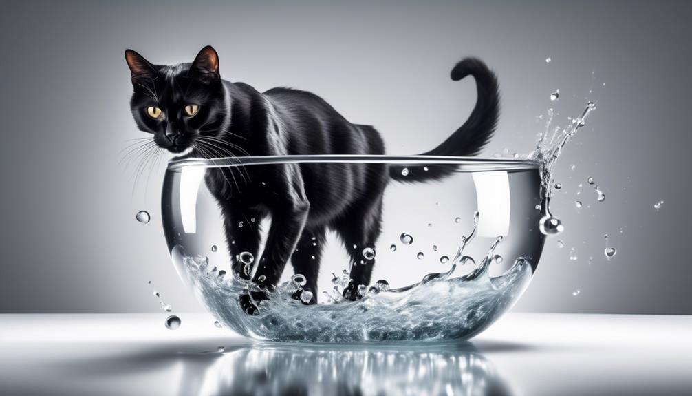 importance of water for cats