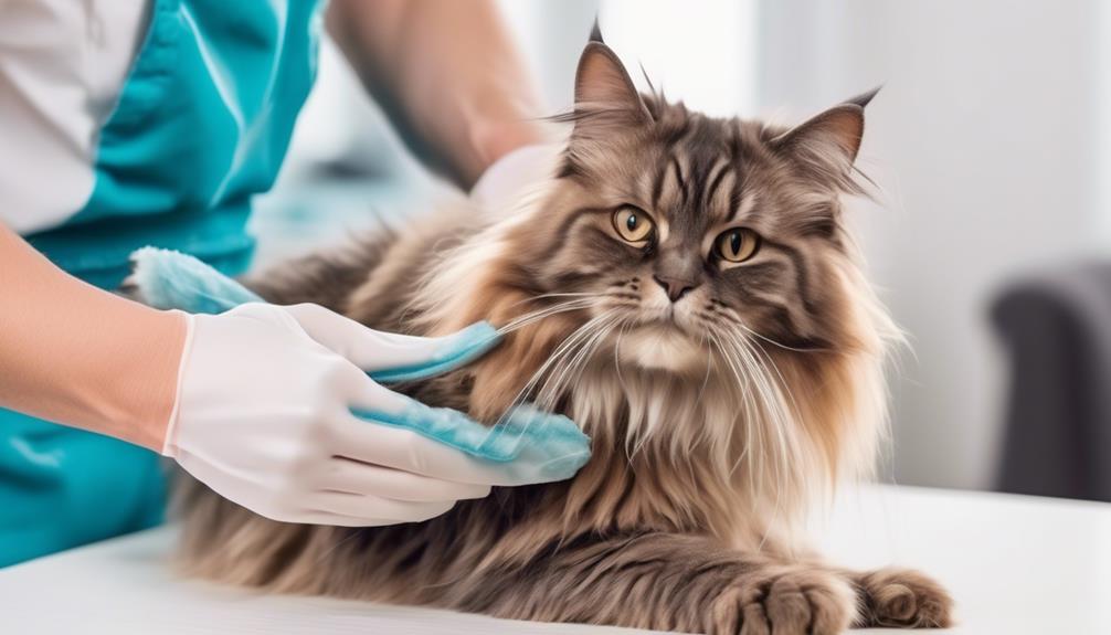 long haired cat grooming gloves