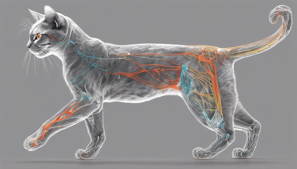 analyzing feline paw movements