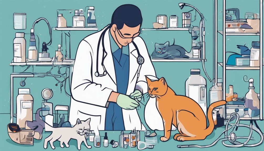 caring for sick felines