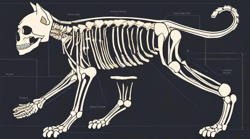 feline skeletal anatomy explained