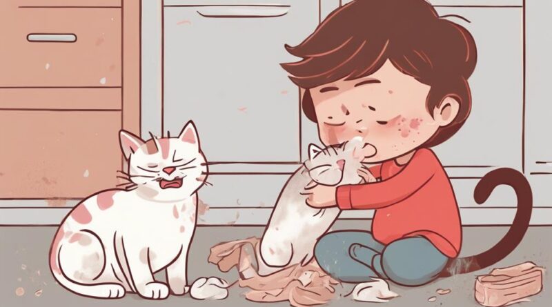 cat allergies in children