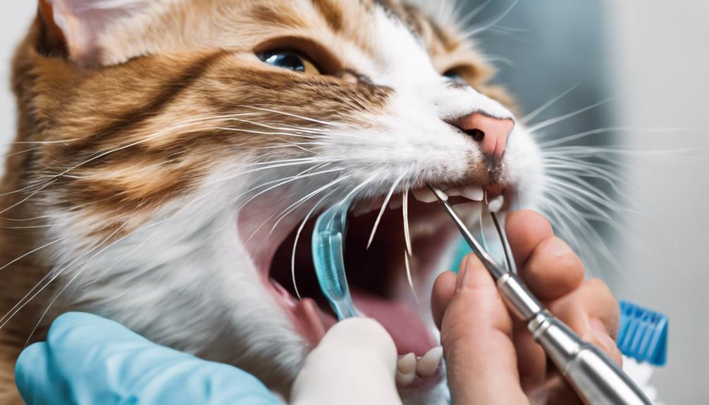 cat dental health monitoring