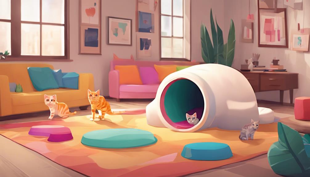 cat friendly tunnels for play