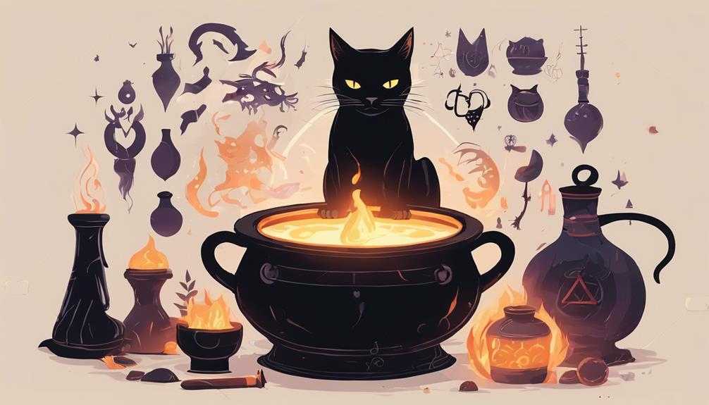 cats and magic intertwine