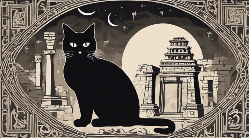 folklore surrounding black cats