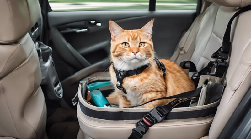 traveling with cats safely