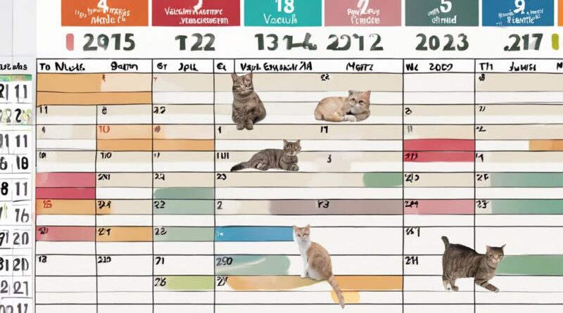 vaccination schedule for rescue cats