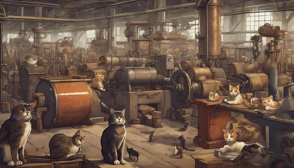 cats and the factories