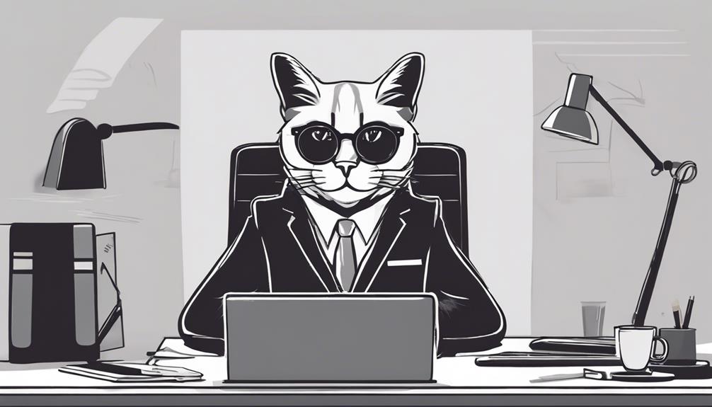 ceo cat in office