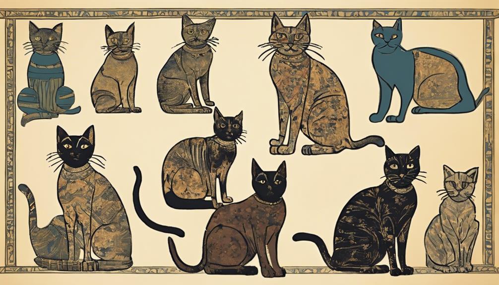 depicting feline history creatively