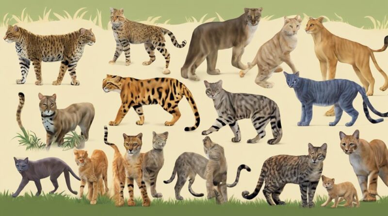 evolution of wild cats