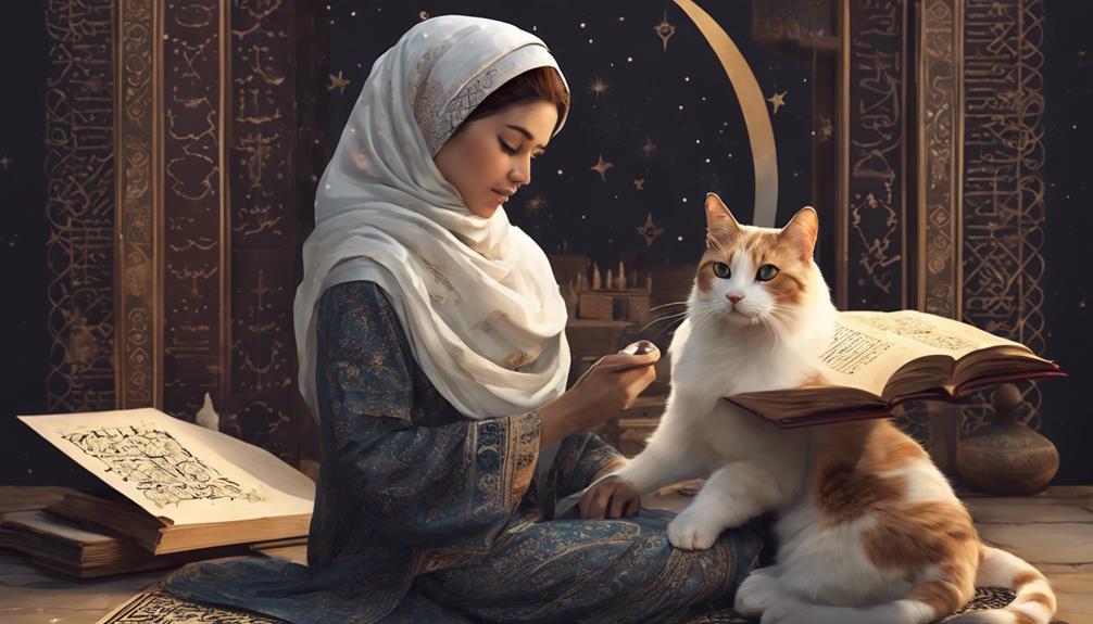 feline companions in storytelling