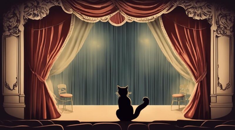 feline influence on stage