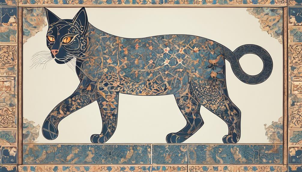 feline motifs in islamic art