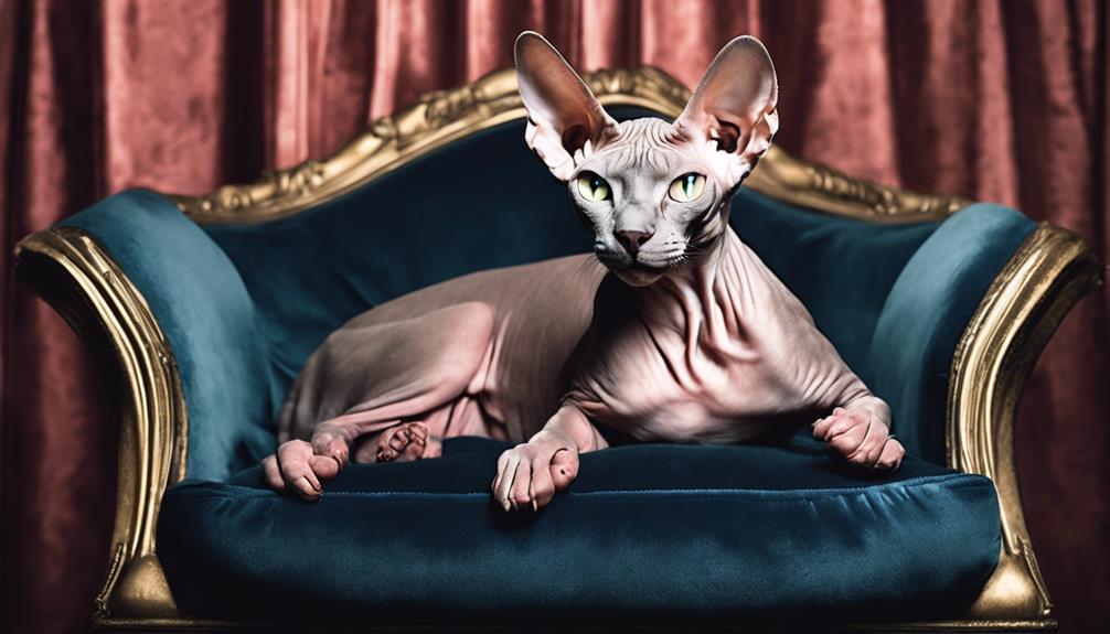 hairless cats on screen