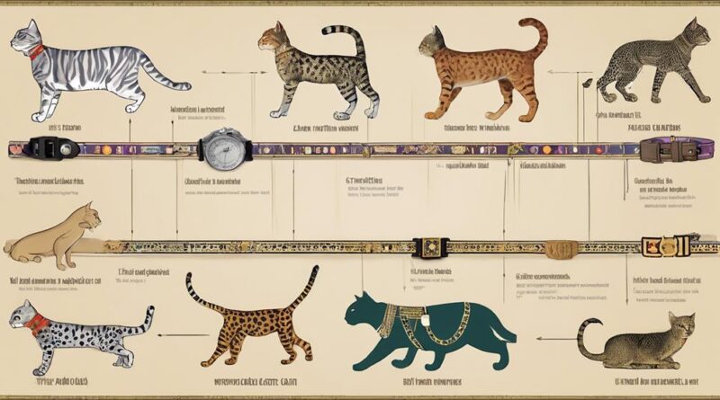 historical cat collar facts