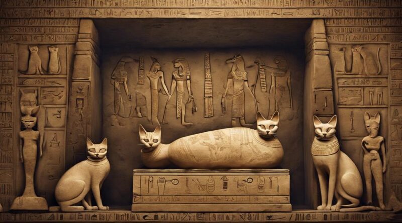 mummified cats in egypt