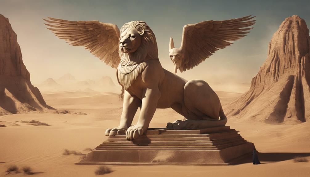 mysterious sphinx guards secrets