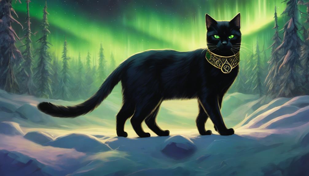 vikings revered cats highly